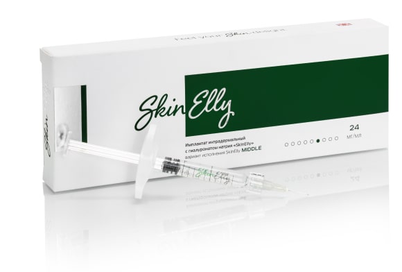 SkinElly MIDDLE (1.0 мл/шприц) Имплант интрадермальный с гиалуронатом натрия